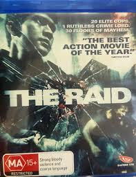 RAID THE- BLURAY NM