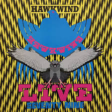 HAWKWIND-LIVE SEVENTY NINE YELLOW VINYL 2LP NM COVER EX