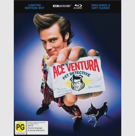 ACE VENTURA PET DETECTIVE- BLURAY NM