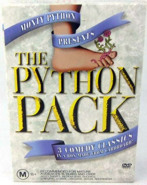 MONTY PYTHON-THE PYTHON PACK 4DVD