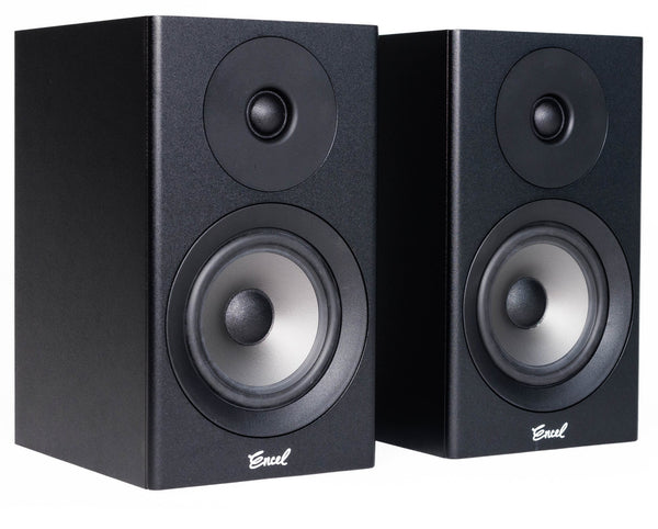 ENCEL RAW GELATI BOOKSHELF SPEAKERS - BLACK *NEW*