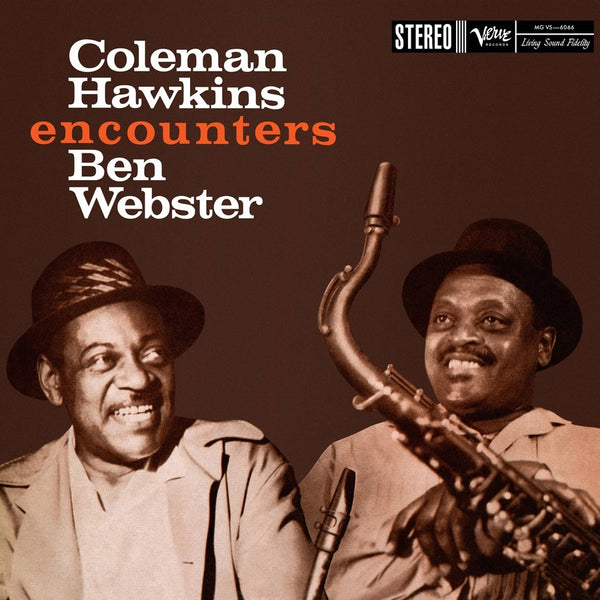 HAWKINS COLEMAN & BEN WEBSTER-COLEMAN HAWKINS ENCOUNTERS BEN WEBSTER LP NM COVER VG+