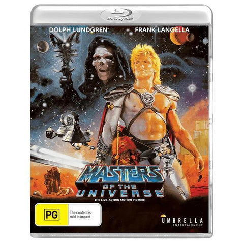 MASTERS OF THE UNIVERSE-BLURAY NM