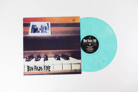 BEN FOLDS FIVE-BEN FOLDS FIVE TURQUOISE VINYL LP NM COVER EX