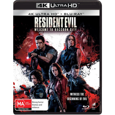 RESIDENT EVIL: WELCOME TO RACOON CITY-2BLURAY NM