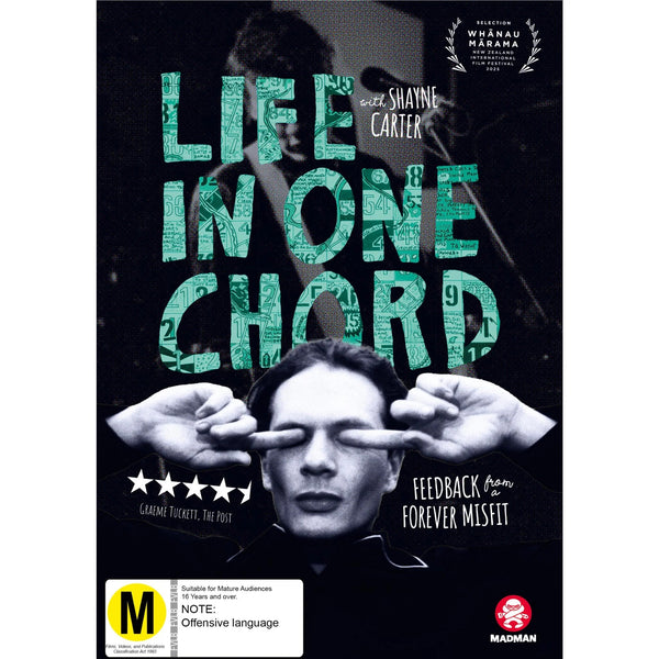 LIFE IN ONE CHORD SHAYNE CARTER FILM DVD NM