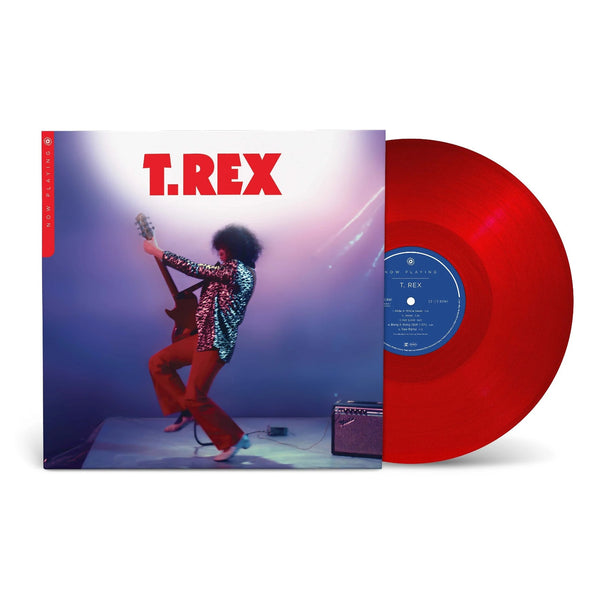 T-REX-NOW PLAYING CLEAR RED VINYL LP *NEW*