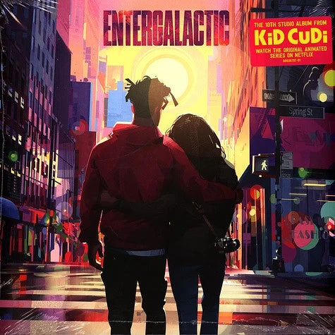 KID CUDI-ENTERGALACTIC LP EX COVER EX