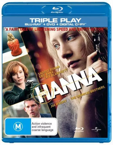 HANNA-BLURAY + DVD NM