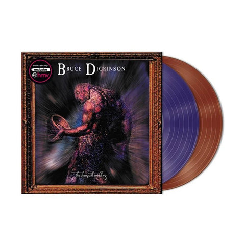 DICKINSON BRUCE-THE CHEMICAL WEDDING BLUE & BROWN 2LP NM COVER EX