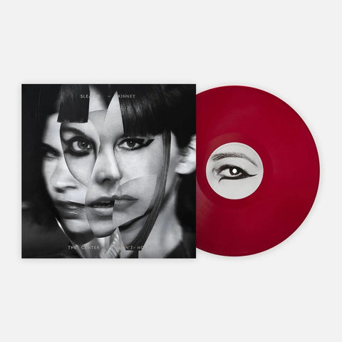 SLEATER-KINNEY-THE CENTER WON'T HOLD RED VINYL LP NM COVER EX