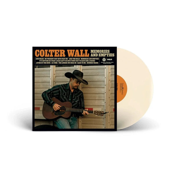 WALL COLTER-MEMORIES AND EMPTIES BONE VINYL LP *NEW*