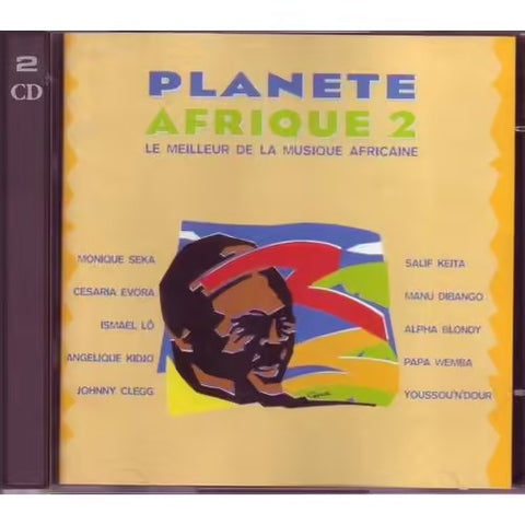 PLANETE AFRIQUE 2-VARIOUS ARTISTS 2CD VG