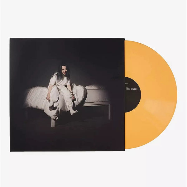 EILISH BILLIE-WHEN WE ALL FALL ASLEEP WHERE DO WE GO? PEACH VINYL LP EX COVER EX