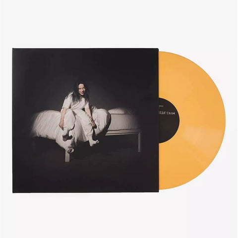EILISH BILLIE-WHEN WE ALL FALL ASLEEP WHERE DO WE GO? PEACH VINYL LP EX COVER EX
