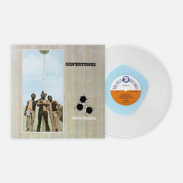 SILVERTONES-SILVER BULLETS CLEAR/BLUE VINYL LP NM COVER NM