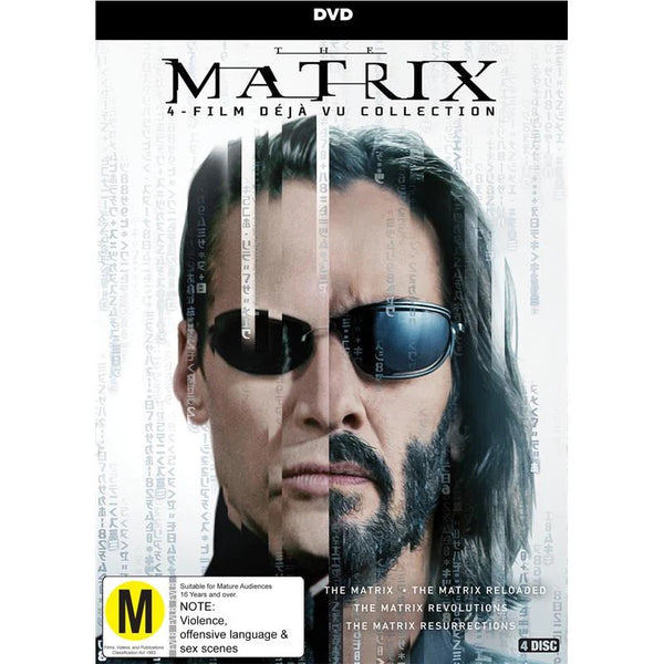MATRIX THE: DEJA VU COLLECTION 4DVD VG+