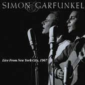 SIMON & GARFUNKEL-LIVE FROM NEW YORK CITY 1967 CD VG