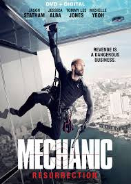 MECHANIC RESURRECTION REGION ONE DVD NM