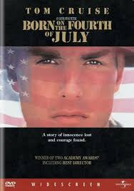 BORN ON THE FOURTH OF JULY REGION ONE DVD NM