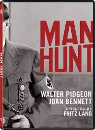 MAN HUNT REGION ONE DVD VG+