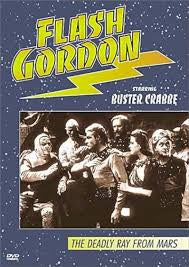 FLASH GORDON: THE DEADLY RAY FROM MARS DVD VG+