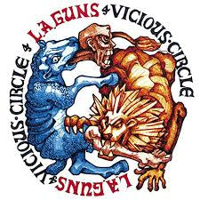 L.A. GUNS-VICIOUS CIRCLE CD VG+