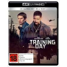 TRAINING DAY 4K ULTRA HD + BLURAY VG+