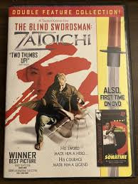 BLIND SWORDSMAN: ZATOICHI + SONATINE REGION ONE 2DVD NM