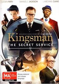 KINGSMAN THE SECRET SERVICE DVD VG