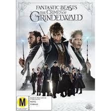 FANTASTIC BEASTS: THE CRIMES OF GRINDELWALD DVD NM
