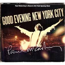 MCCARTNEY PAUL- GOOD EVENING NEW YORK CITY 2CD/DVD VG