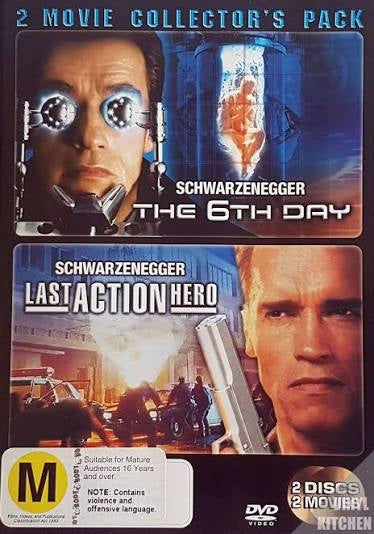 THE 6TH DAVD / LAST ACTION HERO - 2DVD NM