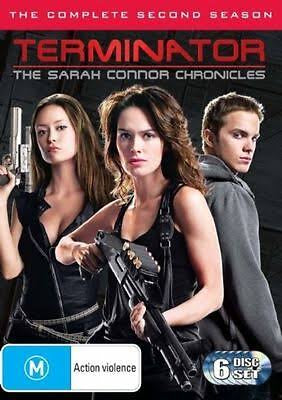 TERMINATOR-THE SARAH CONNOR CHRONICLES- SECOND SEASON 6DVD VG