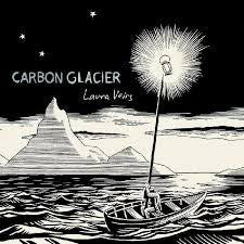 VEIRS LAURA-CARBON GLACIER CLEAR/ BLACK SWIRL VINYL LP EX COVER EX