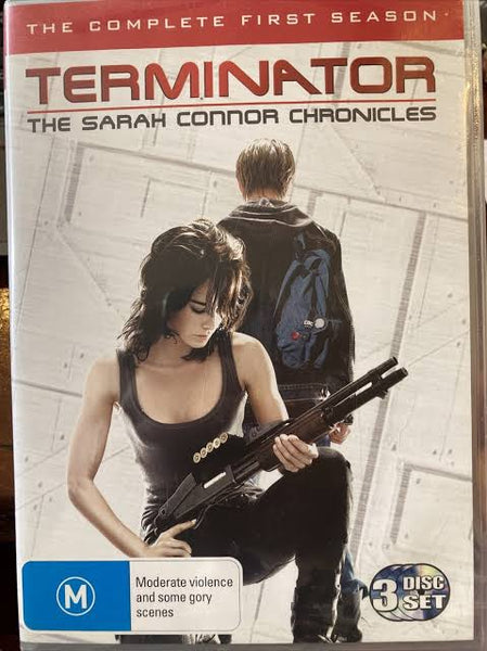 TERMINATOR-THE SARAH CONNOR CHRONICLES-COMPLETE FIRST SEASON 3DVD VG