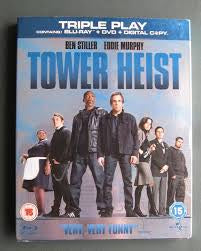 TOWER HEIST-BLURAY+DVD+DIGITAL 3DISC SET EX