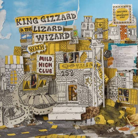KING GIZZARD & THE LIZARD WIZARD-SKETCHES OF BRUNSWICK EAST LP EX COVER EX