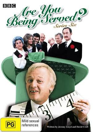 ARE YOU BEING SERVED? SERIES SIX- DVD NM