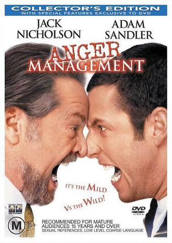ANGER MANAGEMENT-DVD VG+