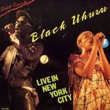 BLACK UHURU-LIVE IN NEW YORK CITY LP EX COVER VG+