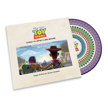 TOY STORY: SONGS TO INFINITY & BEYOND ZOETROPE PICTURE DISC NM COVEREX