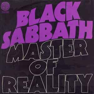 BLACK SABBATH-MASTER OF REALITY LP VG COVER VG