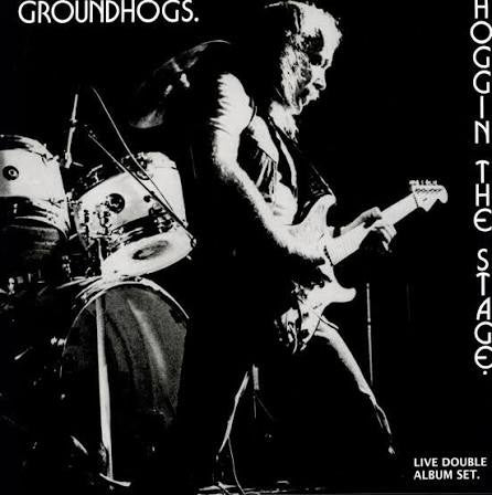 GROUNDHOGS-HOGGIN THE STAGE 2LP NM COVER VG