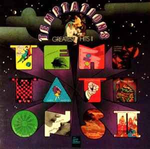 TEMPTATIONS-GREATEST HITS II LP VG+ COVER VG+