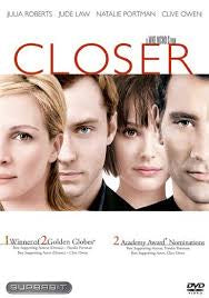 CLOSER- REGION ONE DVD NM