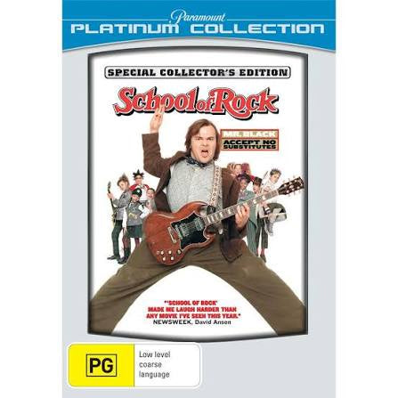 SCHOOL OF ROCK- DVD VG+