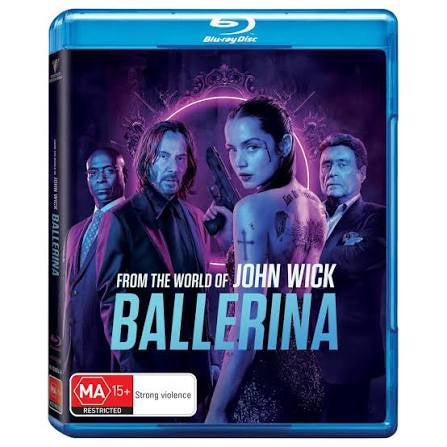 BALLERINA- FROM THE WORLD OF JOHN WICK BLURAY NM