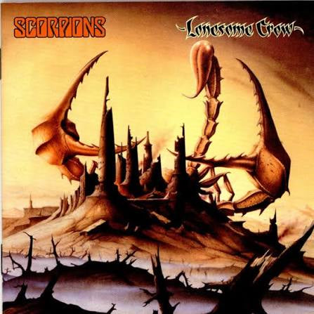 SCORPIONS-LONESOME CROW LP VG+ COVER VG+