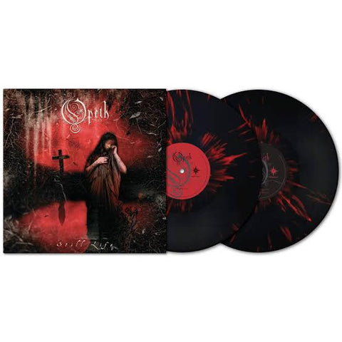 OPETH-STILL LIFE BLACK AND RED SPLATTER VINYL 2LP NM COVER EX